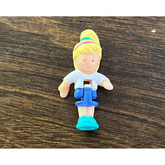 1993 Bluebird Polly Pocket Li'l Pet Carts Figure ONLY - Picture 1 of 2